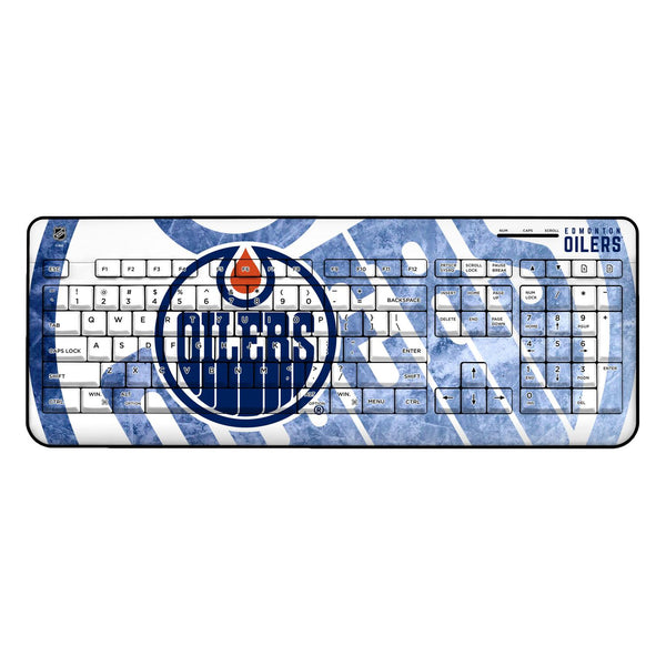 Edmonton Oilers Ice Tilt Wireless USB Keyboard