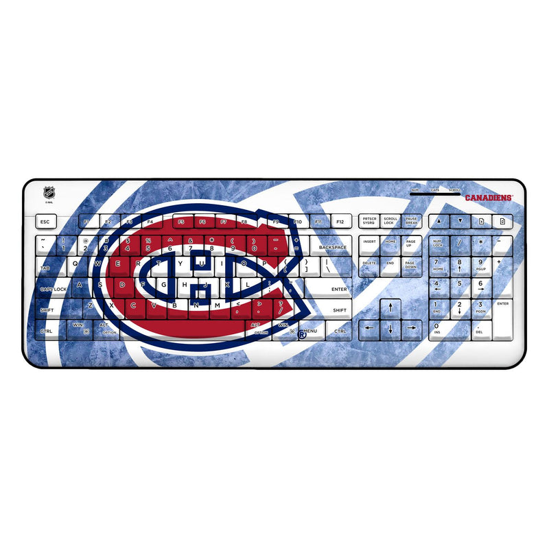 Montreal Canadiens Ice Tilt Wireless USB Keyboard