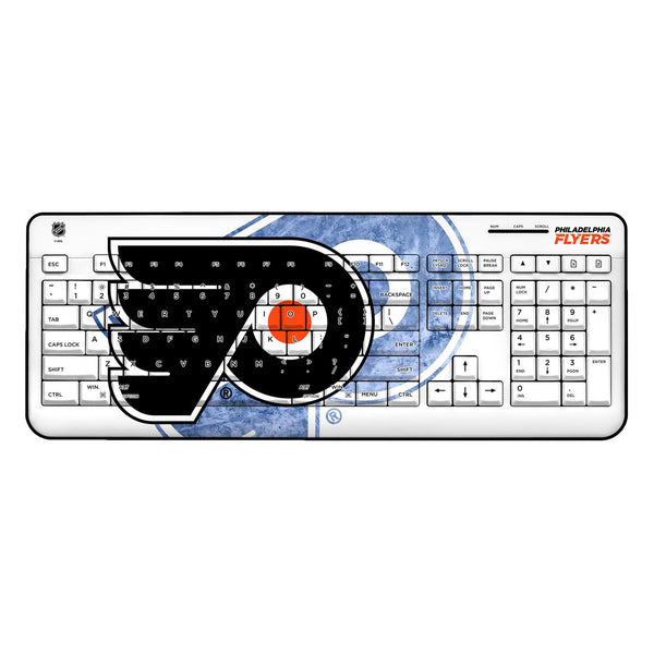 Philadelphia Flyers Ice Tilt Wireless USB Keyboard