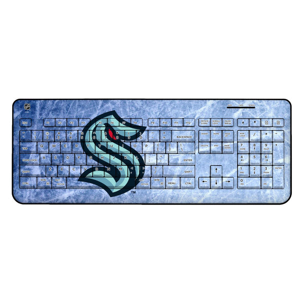 Seattle Kraken Ice Tilt Wireless USB Keyboard