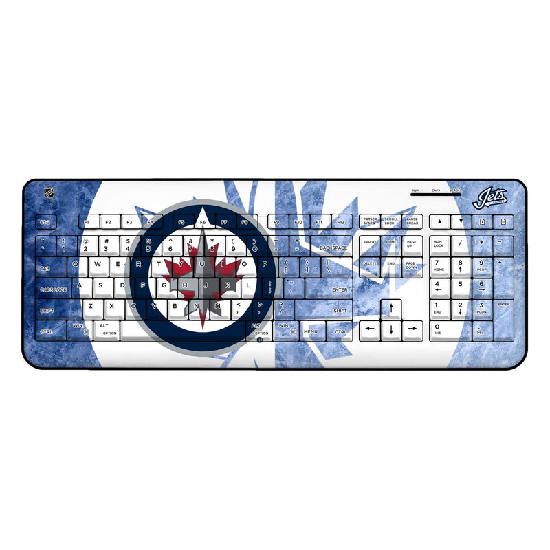 Winnipeg Jets Ice Tilt Wireless USB Keyboard