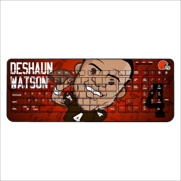 Deshaun Watson Cleveland Browns 4 Emoji Wireless USB Keyboard