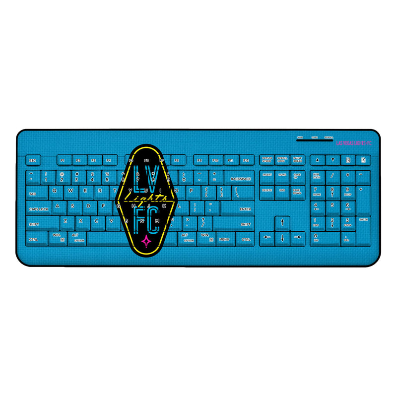 Las Vegas Lights FC  Solid Wireless USB Keyboard