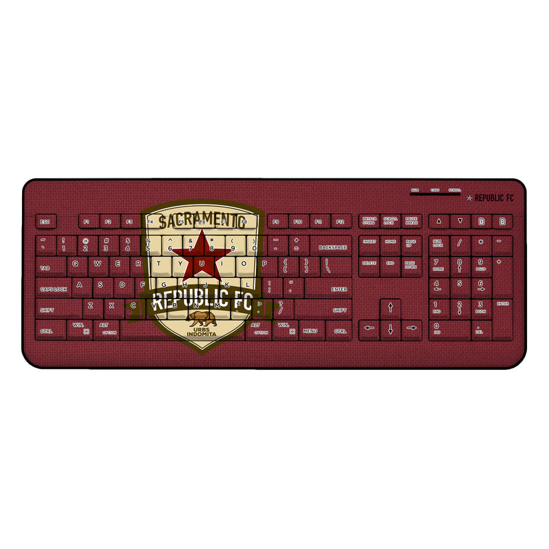 Sacramento Republic FC  Solid Wireless USB Keyboard