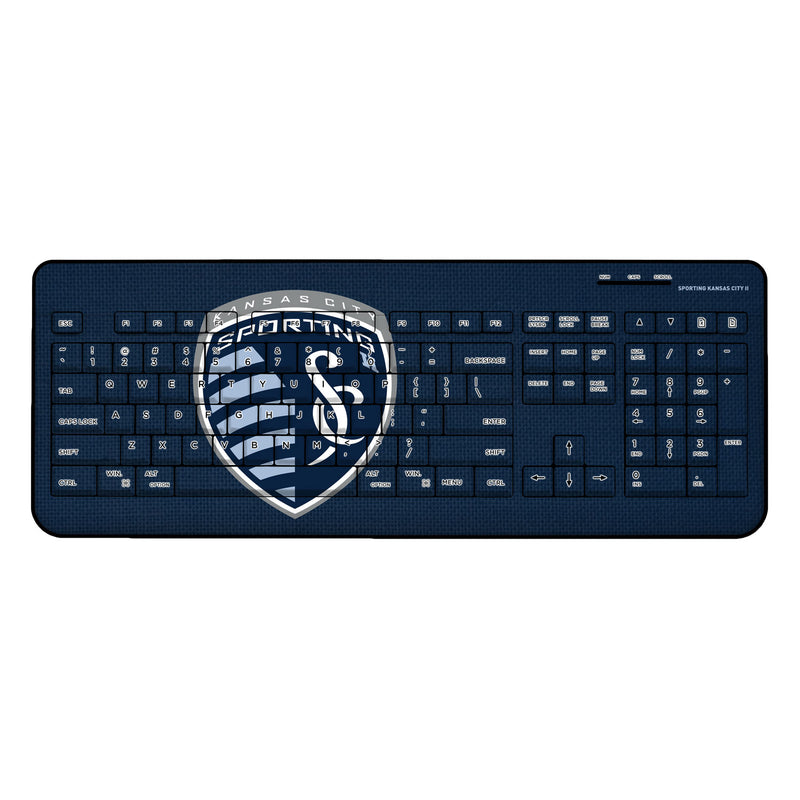 Sporting Kansas City II  Solid Wireless USB Keyboard
