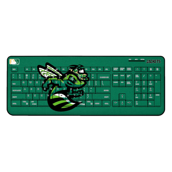 Augusta GreenJackets Solid Wireless USB Keyboard