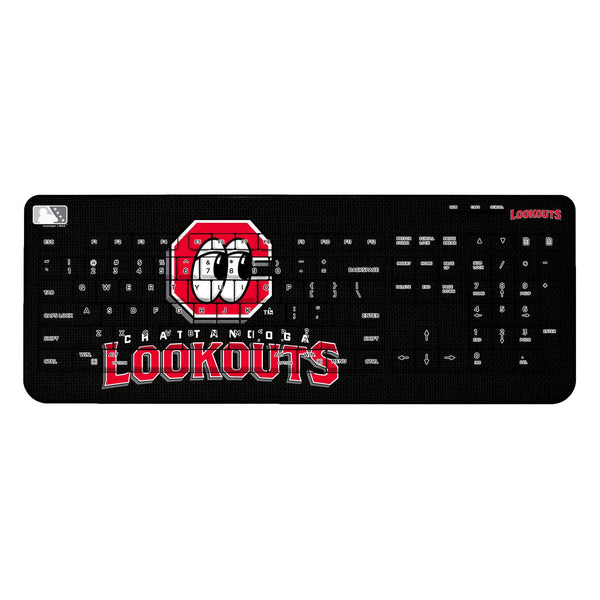 Chattanooga Lookouts Solid Wireless USB Keyboard
