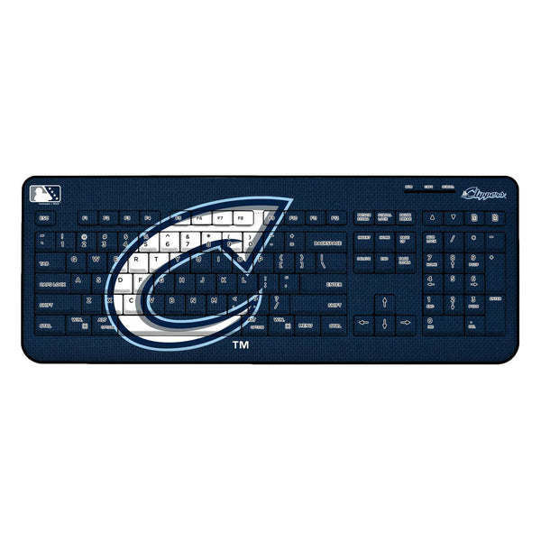 Columbus Clippers Solid Wireless USB Keyboard