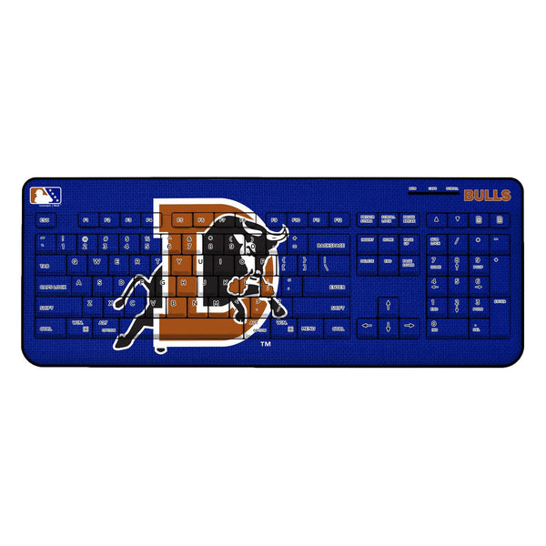 Durham Bulls Solid Wireless USB Keyboard