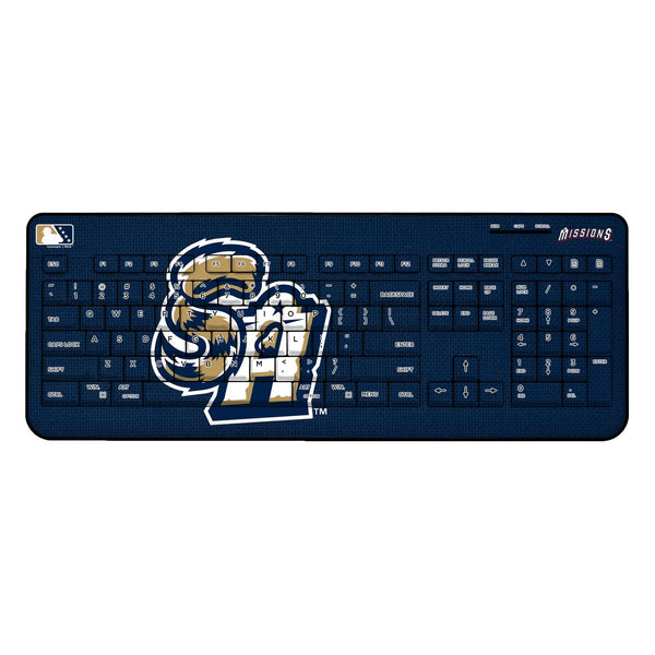 San Antonio Missions Solid Wireless USB Keyboard