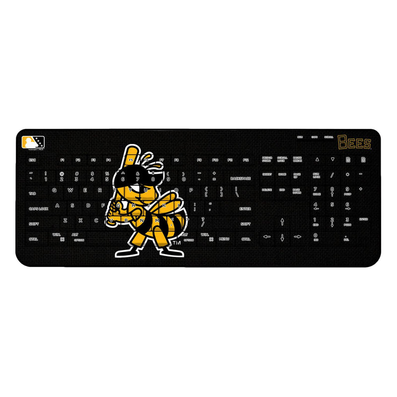 Salt Lake Bees Solid Wireless USB Keyboard