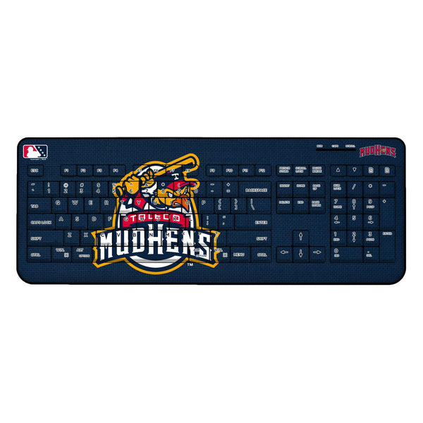 Toledo Mud Hens Solid Wireless USB Keyboard