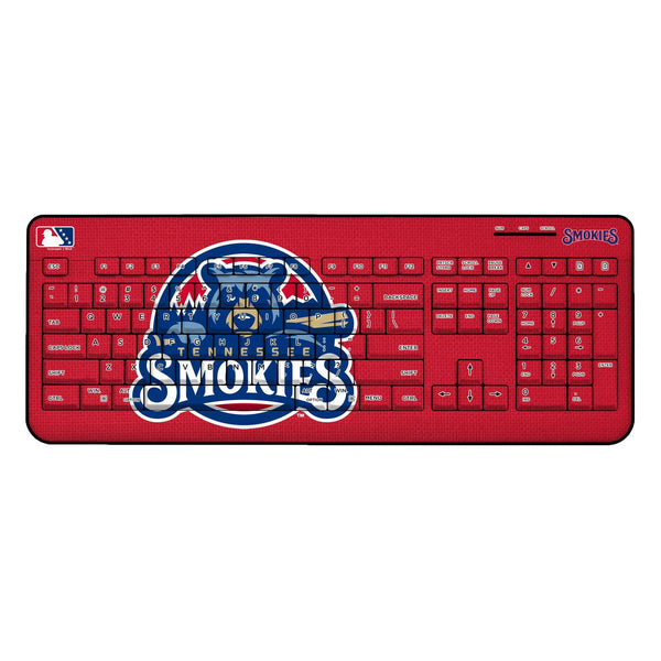 Tennessee Smokies Solid Wireless USB Keyboard