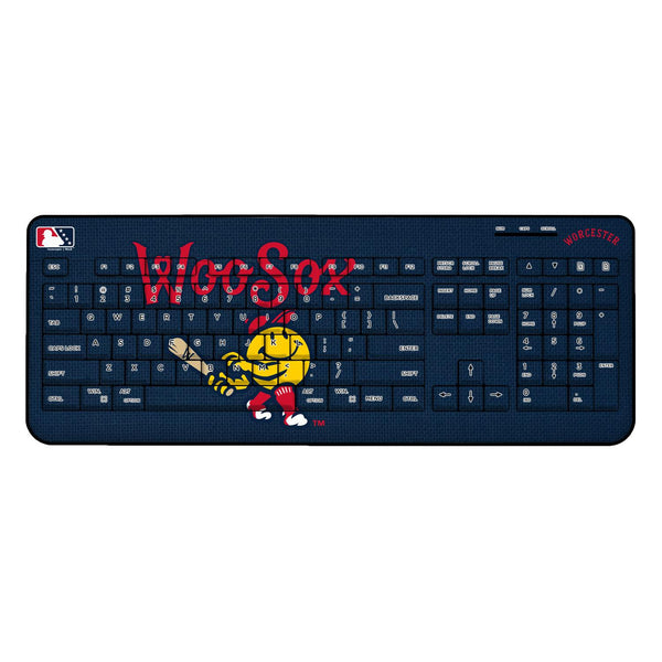 Worcester Red Sox Solid Wireless USB Keyboard