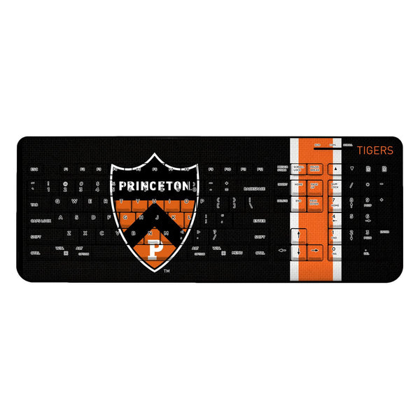 Princeton Tigers Stripe Wireless USB Keyboard
