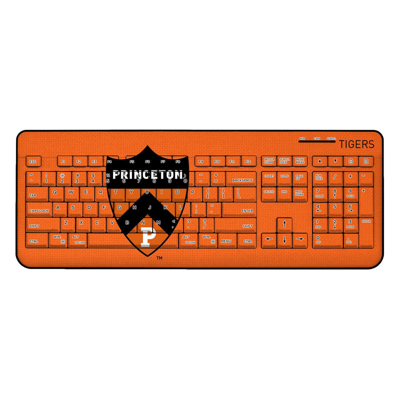 Princeton Tigers Solid Wireless USB Keyboard