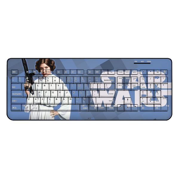 Star Wars Princess Leia Organa Color Block Wireless USB Keyboard