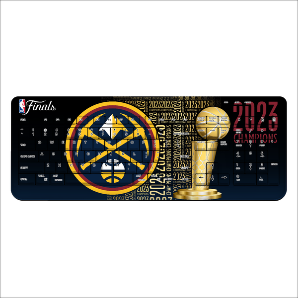 Denver Nuggets Trophy Wireless USB Keyboard