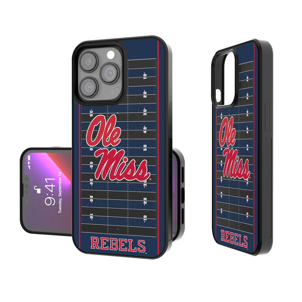 Mississippi Ole Miss Rebels Football Field iPhone Bump Case