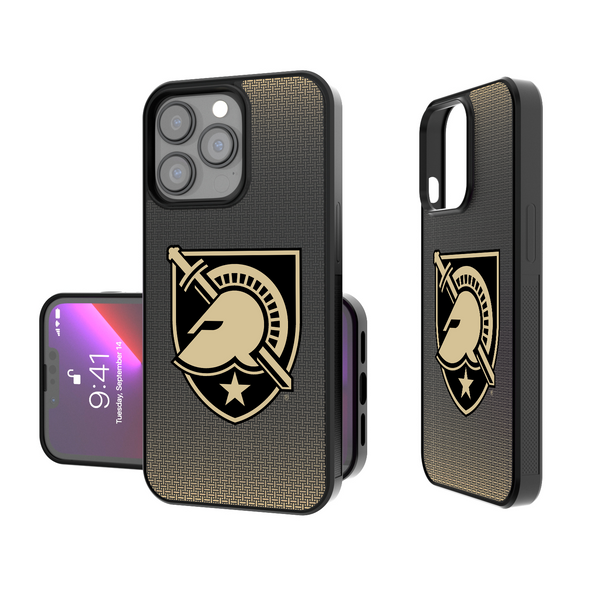 Army Academy Black Knights Linen iPhone Bump Phone Case