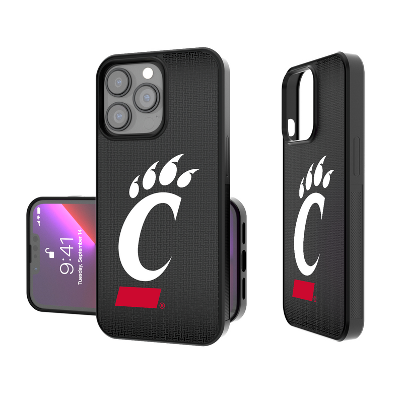 Cincinnati Bearcats Linen iPhone Bump Phone Case