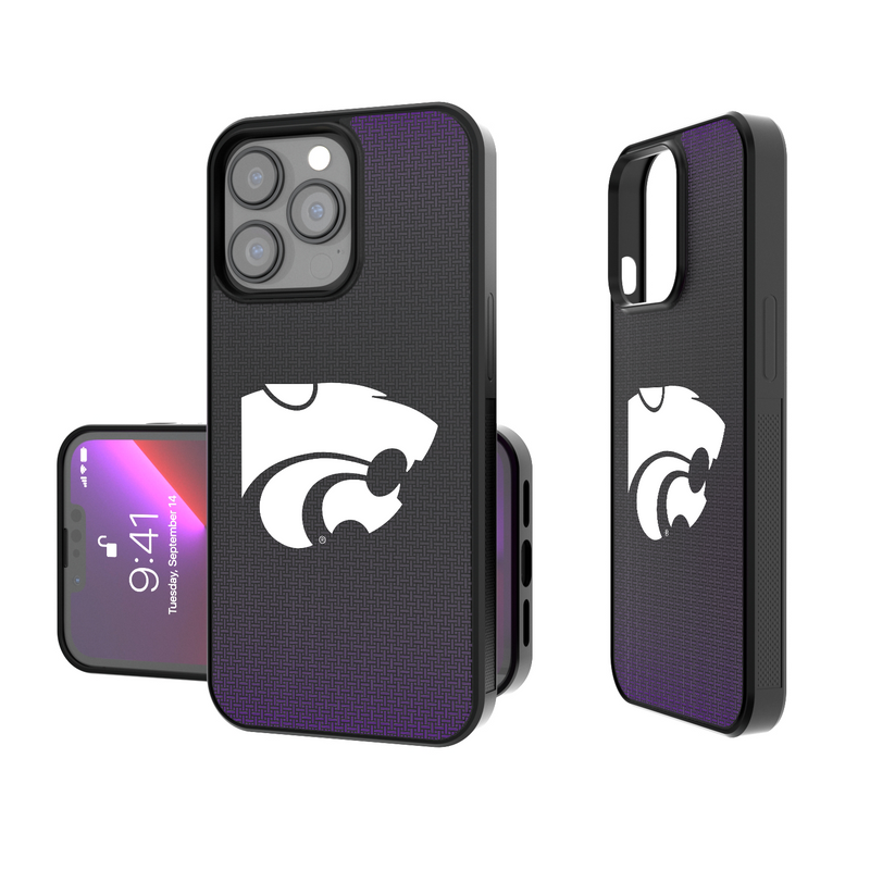 Kansas State Wildcats Linen iPhone Bump Phone Case