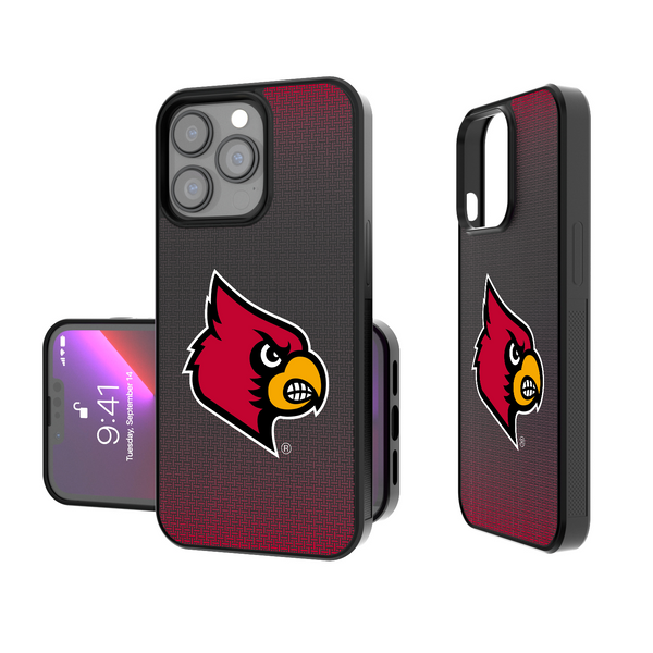 Louisville Cardinals Linen iPhone Bump Phone Case