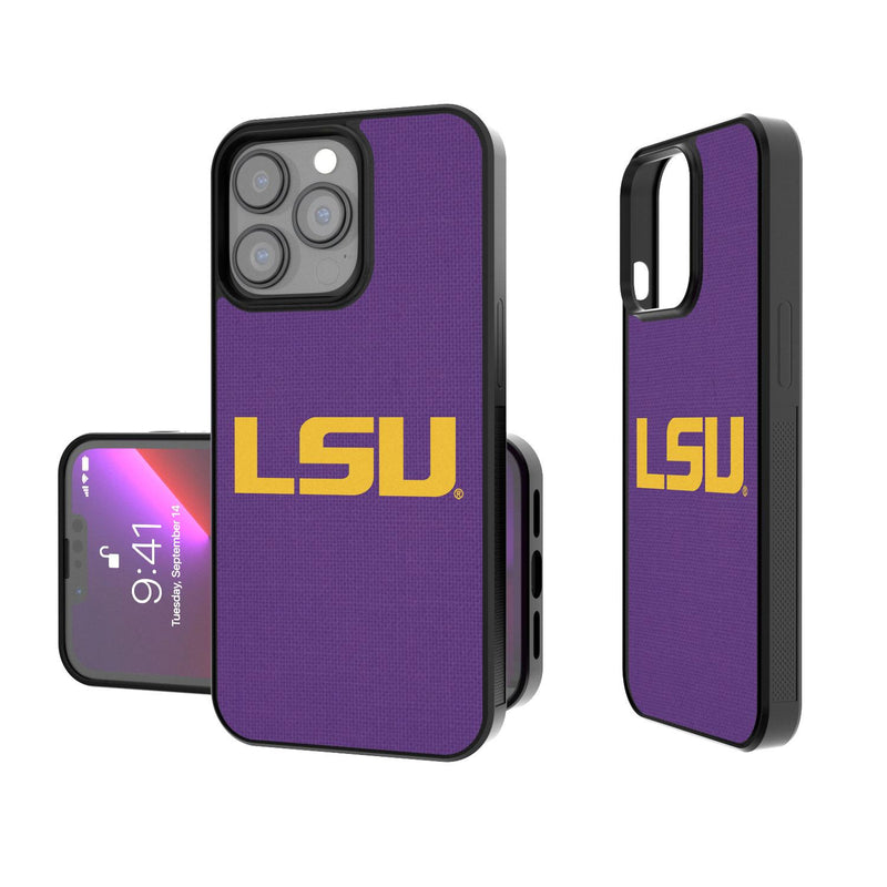 Louisiana State University Tigers Solid iPhone Bump Case