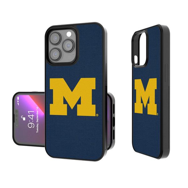 Michigan Wolverines Solid iPhone Bump Case
