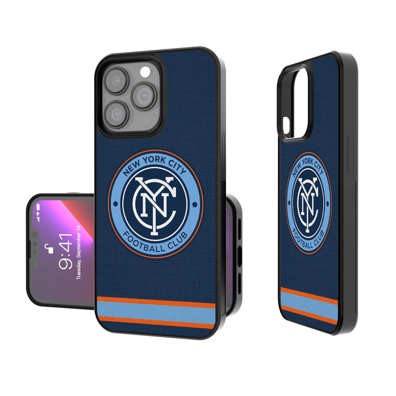 New York City FC  Stripe iPhone Bump Case