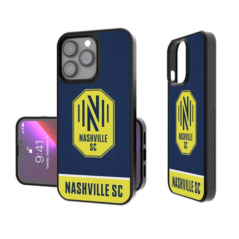Nashville SC  Solid Wordmark iPhone Bump Case