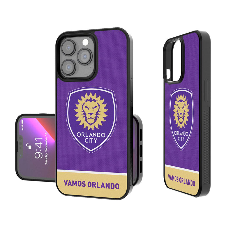 Orlando City Soccer Club  Solid Wordmark iPhone Bump Case