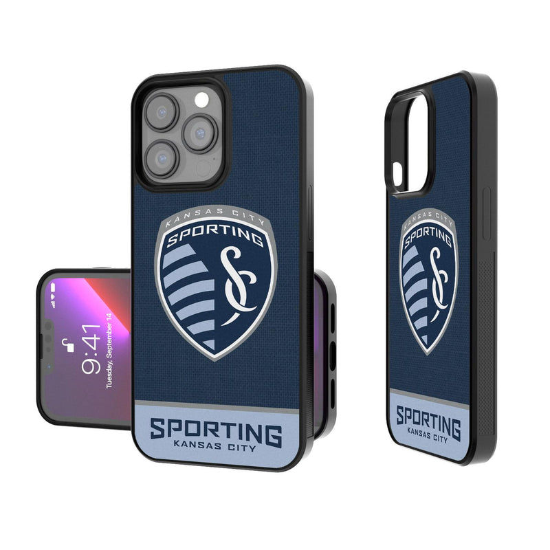 Sporting Kansas City   Solid Wordmark iPhone Bump Case