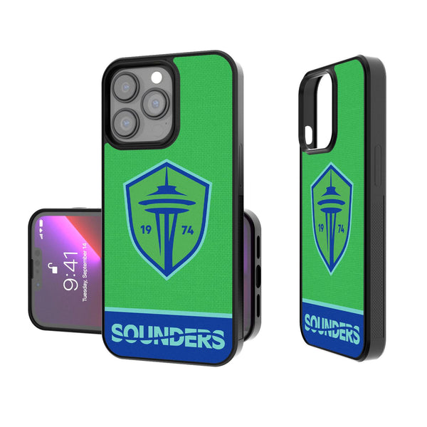 Seattle Sounders FC   Endzone Solid iPhone Bump Phone Case