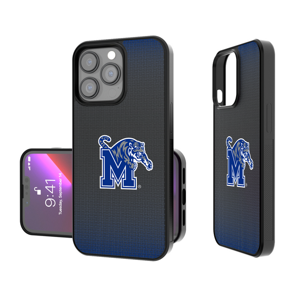 Memphis Tigers Linen iPhone Bump Phone Case