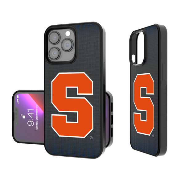 Syracuse Orange Linen iPhone Bump Phone Case