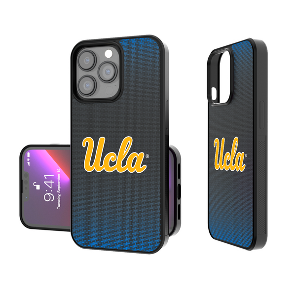 UCLA Bruins Linen iPhone Bump Phone Case