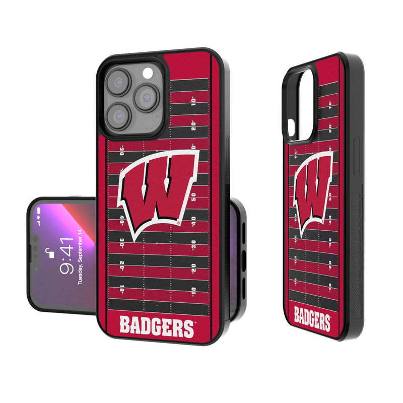 Wisconsin Badgers Football Field iPhone Bump Case