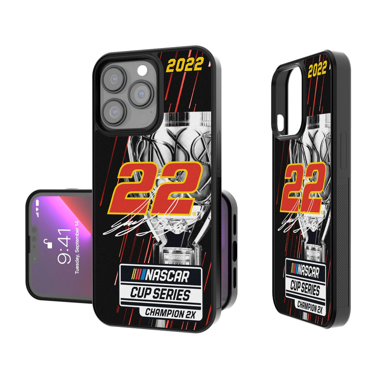 Joey Logano Penske 22 2022 NASCAR Champ iPhone 7 / 8  /SE Bumper Case