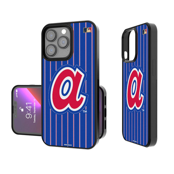 Atlanta Braves 1972-1980 - Cooperstown Collection Pinstripe iPhone Bump Case