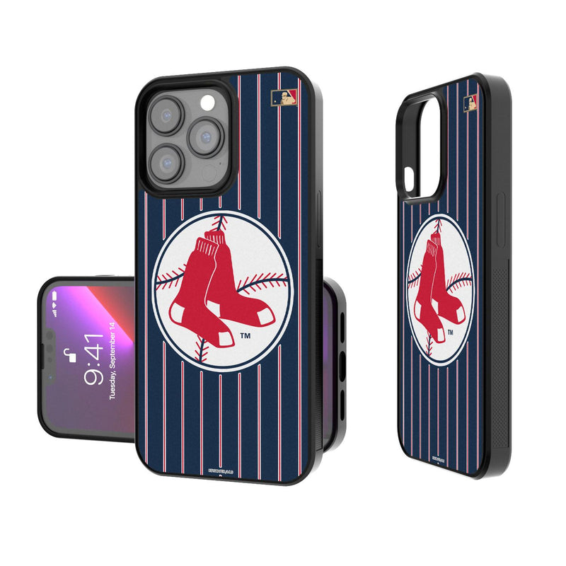 Boston Red Sox 1970-1975 - Cooperstown Collection Pinstripe iPhone Bump Case