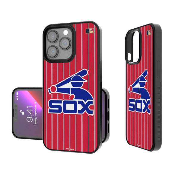 Chicago White Sox 1976-1981 - Cooperstown Collection Pinstripe iPhone Bump Case