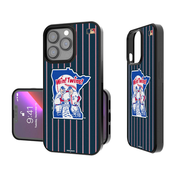 Minnesota Twins 1976-1986 - Cooperstown Collection Pinstripe iPhone Bump Case