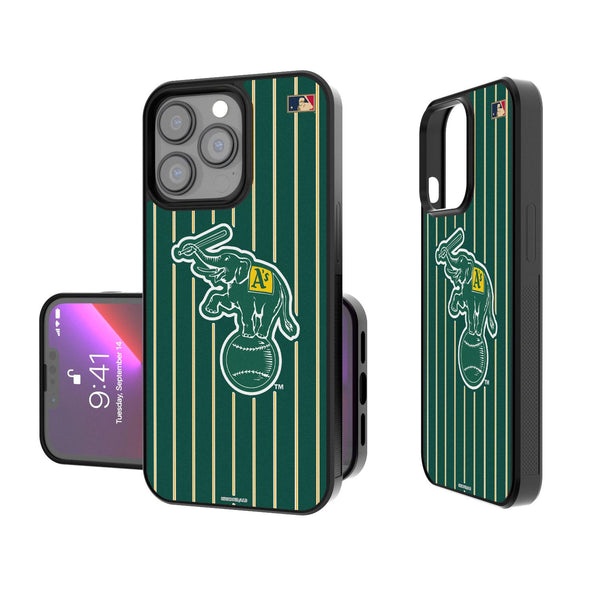Oakland As  Home 1988 - Cooperstown Collection Pinstripe iPhone Bump Case