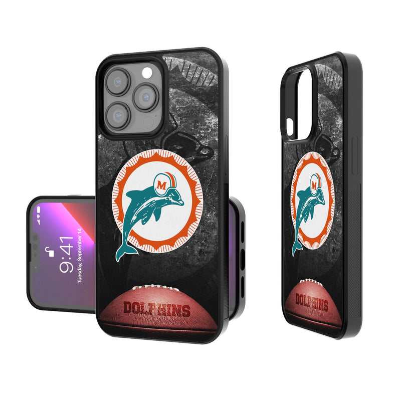 Miami Dolphins 1966-1973 Historic Collection Legendary iPhone Bump Case