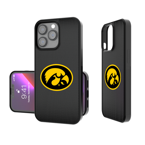 Iowa Hawkeyes Linen iPhone Bump Phone Case
