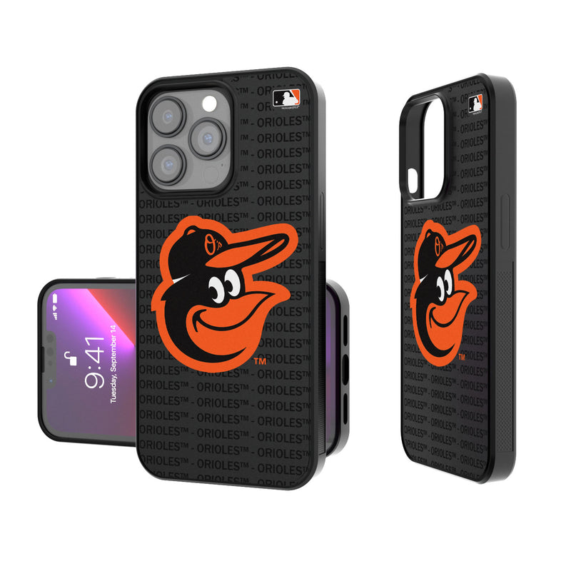 Baltimore Orioles Blackletter iPhone Bump Case
