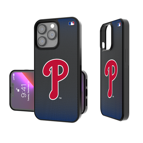Philadelphia Phillies Linen iPhone Bump Phone Case