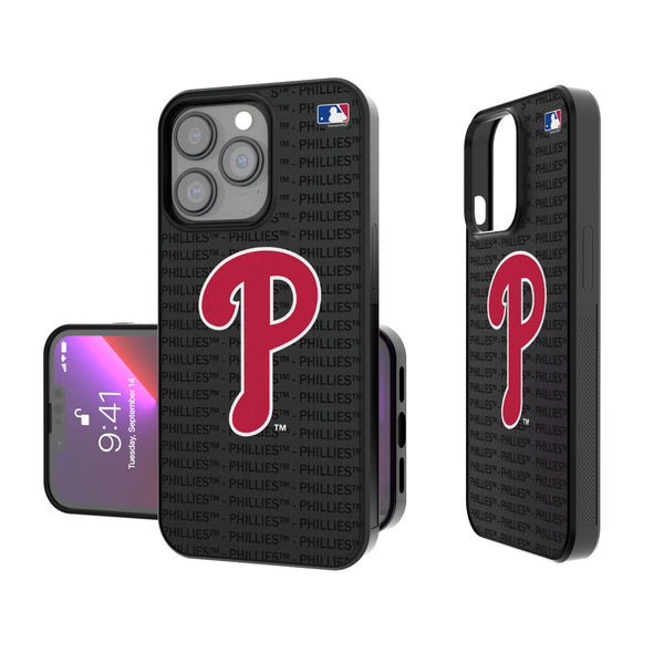 Philadelphia Phillies Blackletter iPhone Bump Case