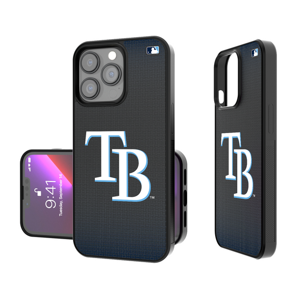 Tampa Bay Rays Linen iPhone Bump Phone Case